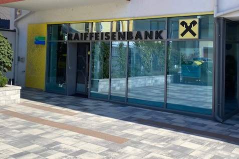 Ehemalige Bankstelle im Ortskern von Wöllersdorf, Gewerbeobjekt-kauf, 500.000,€, 2752 Wiener Neustadt(Land)