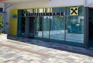 Ehemalige Bankstelle im Ortskern von Wöllersdorf