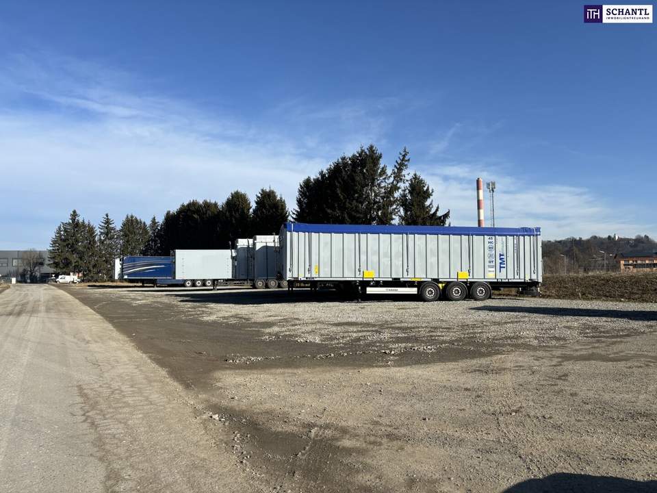 ++LKW ABSTELLPLÄTZE++ es stehen ca.10.000m² zur Verfügung++ GEWERBEPARK WEITENDORF/WERNDORF++A9++AREA GRAZ SÜD++