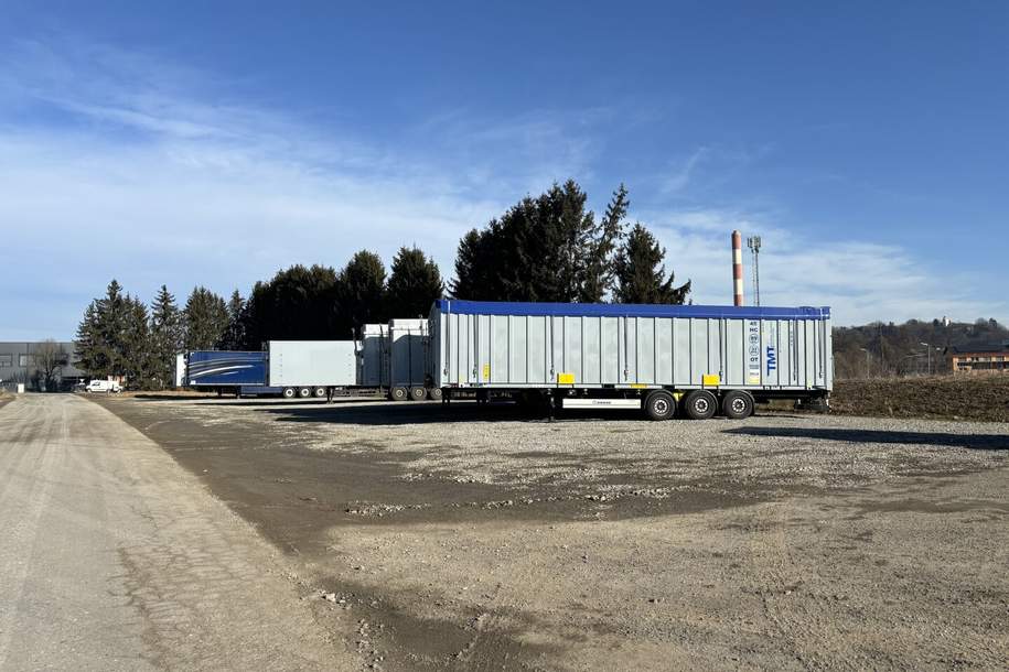 ++LKW ABSTELLPLÄTZE++ es stehen ca.10.000m² zur Verfügung++ GEWERBEPARK WEITENDORF/WERNDORF++A9++AREA GRAZ SÜD++, Grund und Boden-miete, 8410 Leibnitz