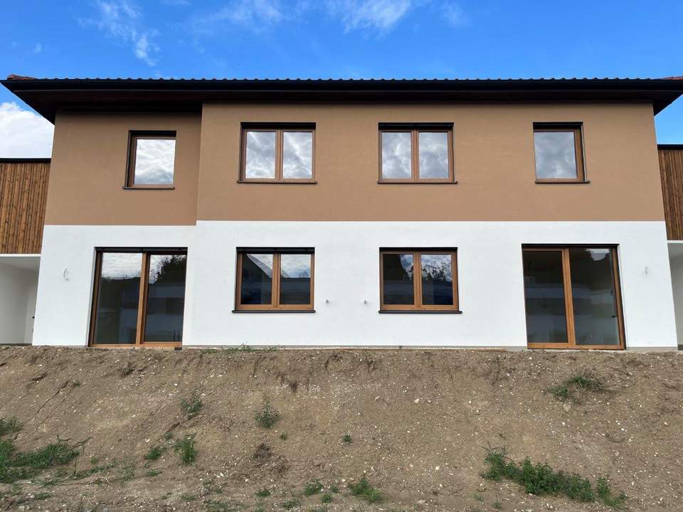 Doppelhaushälfte in Massivholz