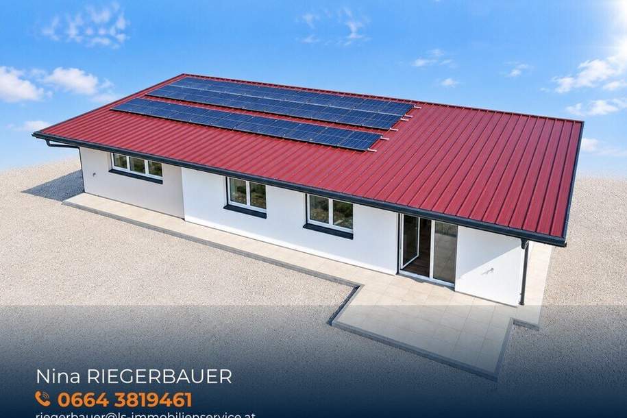 Kompakter Bungalow in Massivbauweise – Musterhaus in Schölbing, überall realisierbar!, Haus-kauf, 199.911,€, 8230 Hartberg-Fürstenfeld