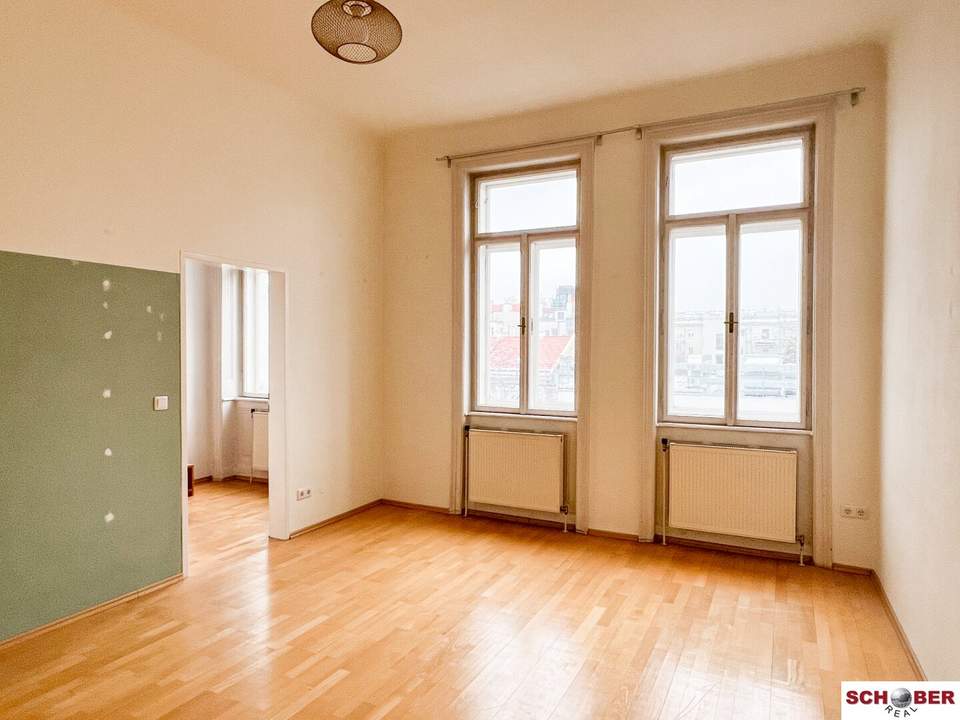 Entzückende, helle Altbauwohnung mit 1,5 Zimmer