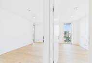Wohnturm Grünblick: Eckwohnung mit verglastem Balkon auf der Südwestseite im 12. Stock