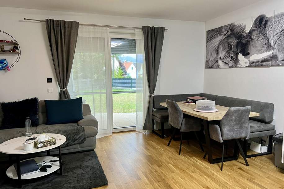 Traumhafte Gartenwohnung in Arnoldstein – 3 Zimmer- Terrasse- Neubau, Wohnung-kauf, 315.000,€, 9601 Villach Land