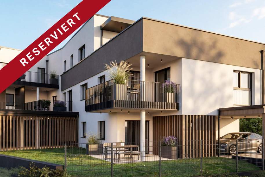Markt.Haus.Feldkirchen – Hochwertige Eigentumswohnungen mit großzügigen Freiflächen | Neubau-Erstbezug, Wohnung-kauf, 444.000,€, 4101 Urfahr-Umgebung