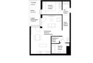 tolle 2 Zimmer-Wohnung mit Terrasse in zentrumsnaher Lage