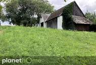 Bauland mit landwirtschaftlichem Gebäude und Altbaumbestand