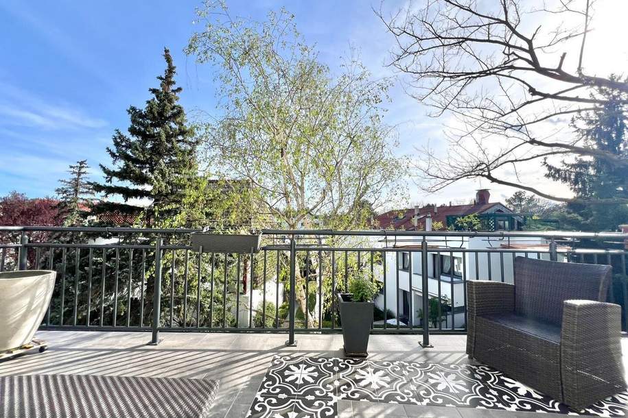 360 TOUR // LUXUS-MÖBLIERTE DOPPELHAUSHÄLFTE, Wohnung-kauf, 990.000,€, 1230 Wien 23., Liesing