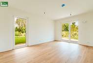 Vorsorgewohnung (Nettopreis) mit riesigem Garten in absoluter Grünruhelage - Provisionsfreier Neubau