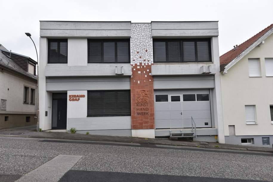 Werkstatt mit Wohnung, Gewerbeobjekt-kauf, 420.000,€, 7344 Oberpullendorf