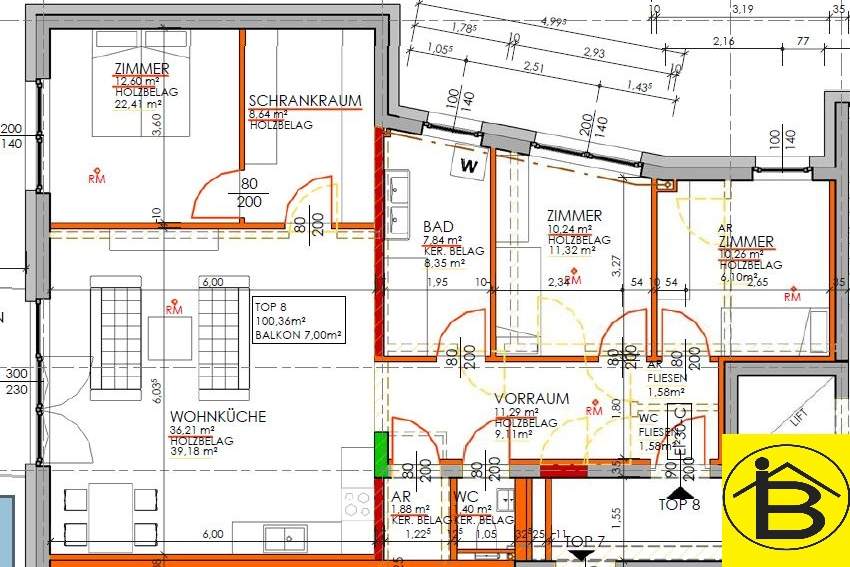 15382 Tolle Wohnung - westseitige Terrasse / Neubau!, Wohnung-miete, 1.327,70,€, 3100 Sankt Pölten(Stadt)