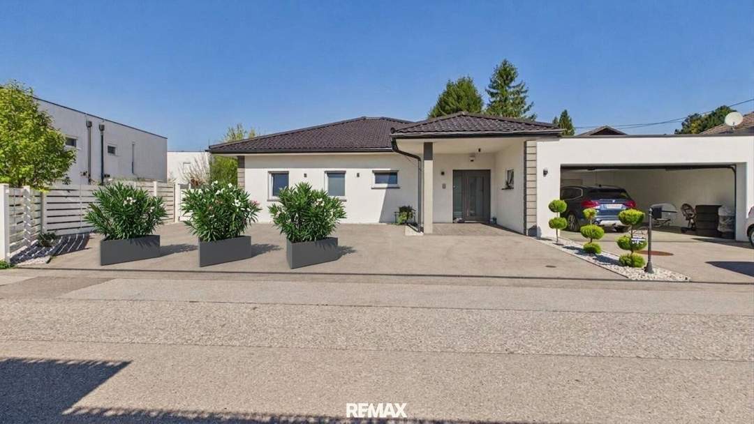 Charmanter Bungalow in Wolfern mit 4 Zimmern, Terrasse, Garage und Kamin – Ihr neues Zuhause!