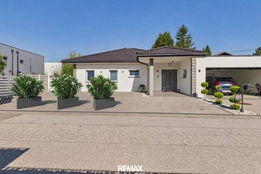 Charmanter Bungalow in Wolfern mit 4 Zimmern, Terrasse, Garage und Kamin – Ihr neues Zuhause!, Haus-kauf, 645.000,€, 4493 Steyr-Land