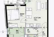 BEIM DONAUUFER: Anlegerhit – 2-Zimmmer Erstbezug mit Küche