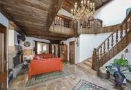 Landhaus mit Bergblick in zentrumsnaher Ruhelage