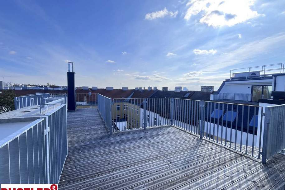 Einzigartige Dachgeschoss-Maisonette mit 3 Terrassen &amp; Fernblick | ERSTBEZUG am Reinlpark, Wohnung-kauf, 1.049.000,€, 1150 Wien 15., Rudolfsheim-Fünfhaus