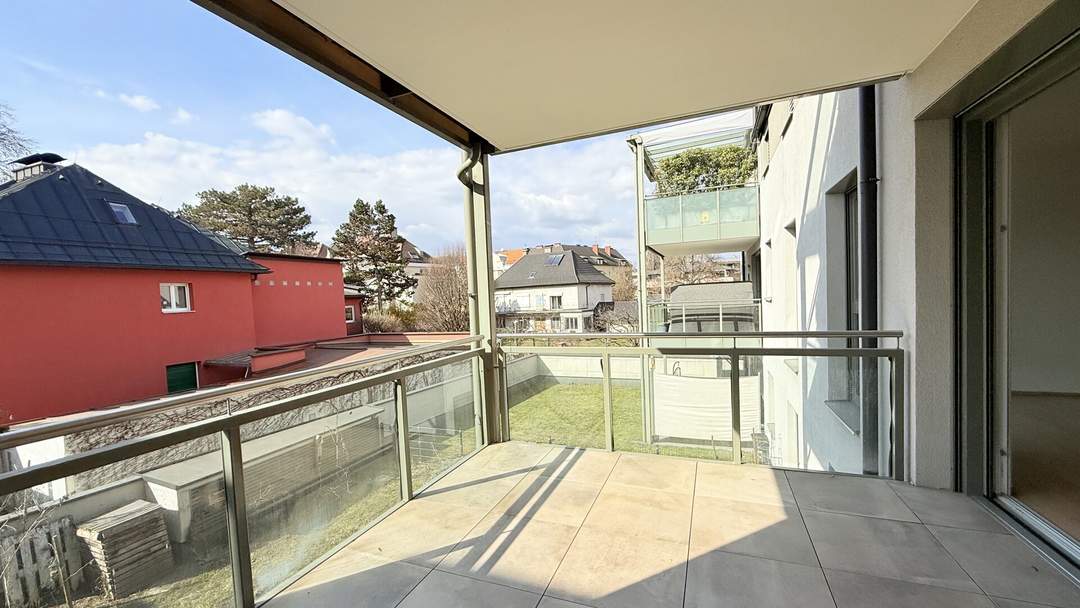 Klagenfurt - Lendhafen: TOP 3-Zi-Wohnung mit Westterrasse, XL-Küche &amp; Garage