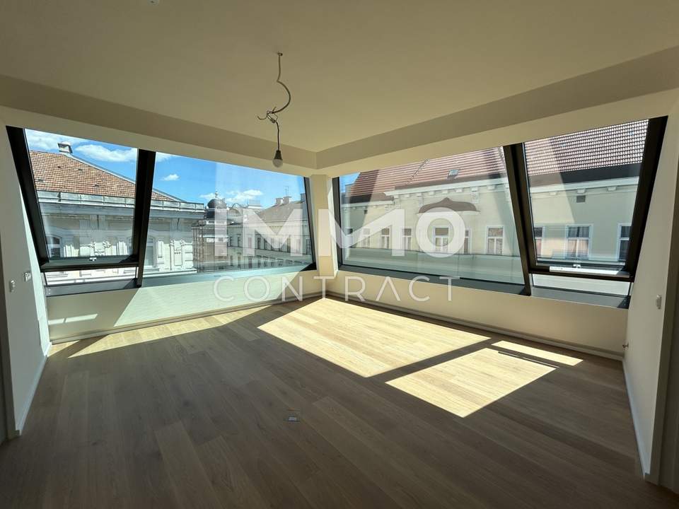 LUXURIÖSE 4-ZIMMER-WOHNUNG MIT DACHTERRASSE - beim Naschmarkt