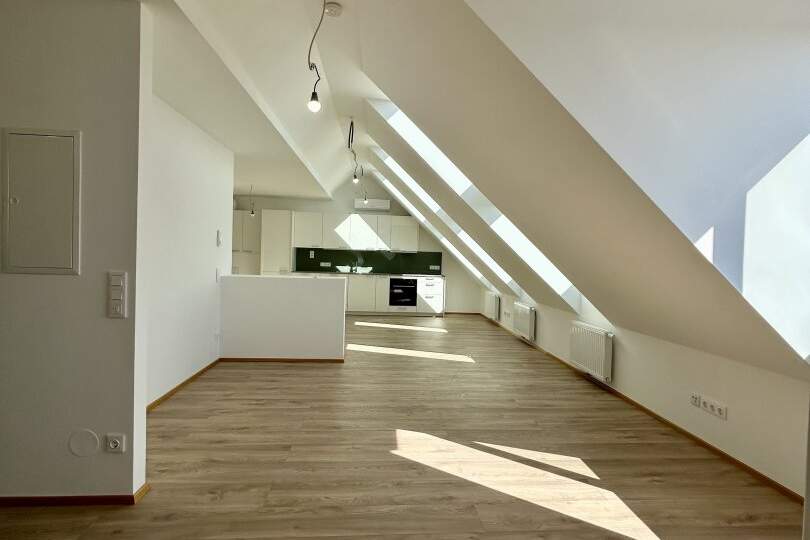 Moderne Dachgeschoßwohnung in Klosterneuburg: 75m² Erstbezug mit Terrasse!, Wohnung-miete, 1.032,88,€, 3400 Tulln