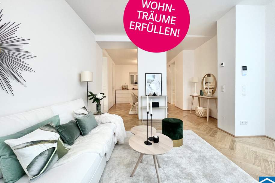 Exklusiv ausgestattete Eigentumswohnung mit Altbauflair, Wohnung-kauf, 620.000,€, 1070 Wien 7., Neubau