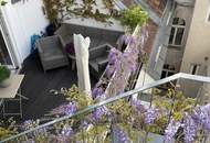 Blick über WIEN - Maisonette Dachgeschosswohnung mit Dachterrasse