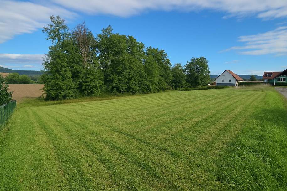 Grundstück im Saggautal: Sonnige Lage, Sackgassenzufahrt ,kein Bauzwang, Grund und Boden-kauf, 39.900,€, 8453 Leibnitz