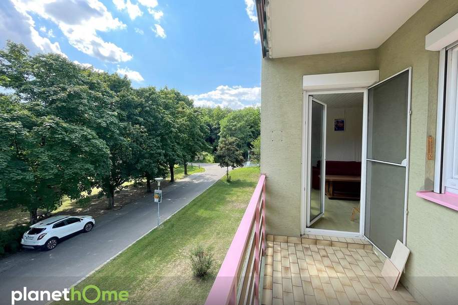 Charmante 2-Zimmer-Wohnung mit Loggia und Parkblick!, Wohnung-kauf, 139.000,€, 2431 Bruck an der Leitha