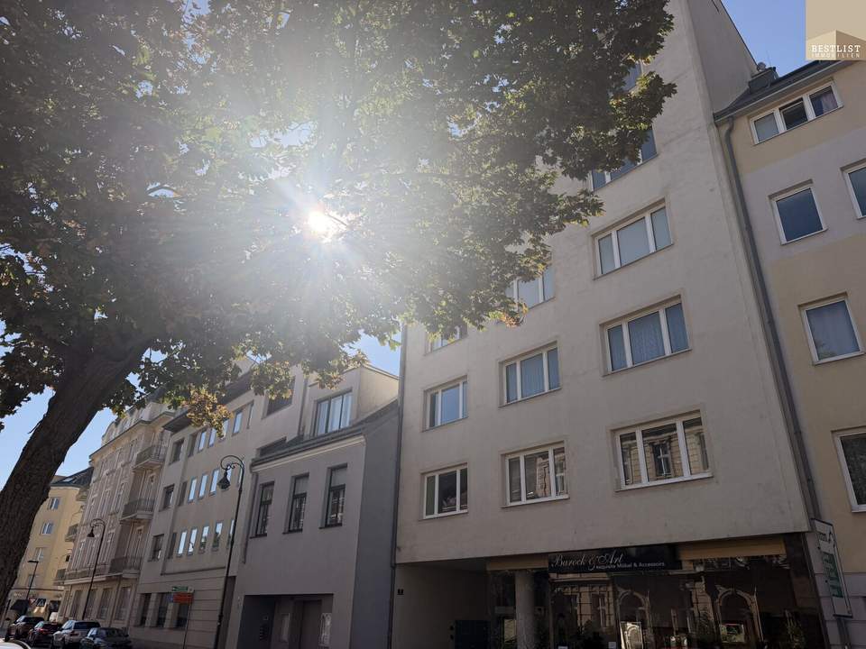 3 Zimmer Wohnung Nähe Josefsplatz - sehr hell im 3. Liftstock mit Blick auf den Schwechatfluss