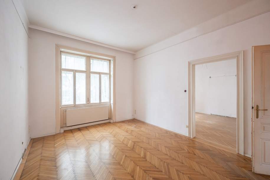 ++NEU++ Sanierungsbedürftige 4-Zimmer Altbauwohnung mit Terrasse in fantastischer Lage!, Wohnung-kauf, 449.000,€, 1200 Wien 20., Brigittenau