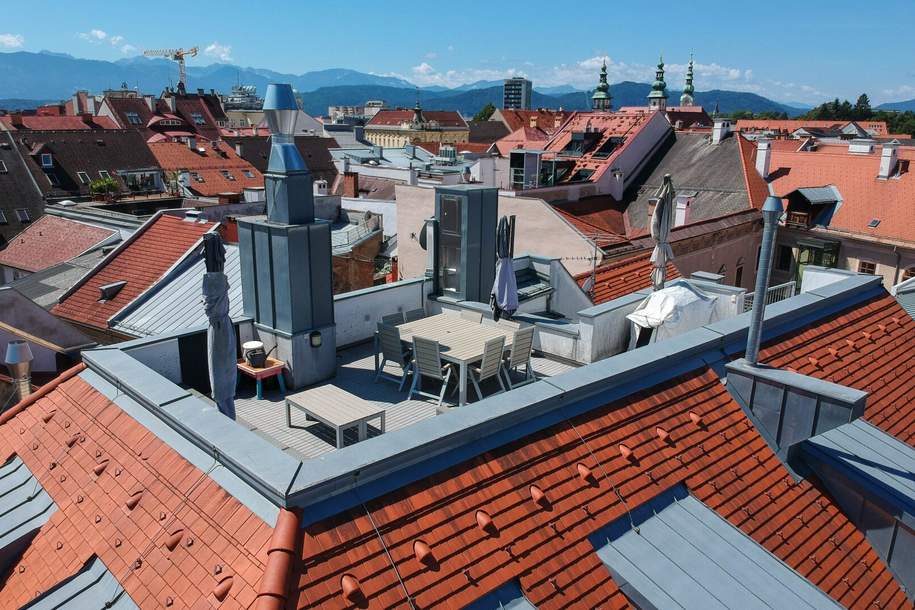 *** Prestigeträchtiges Penthouse *** über den Dächern der Klagenfurter Innenstadt, Wohnung-kauf, 990.000,€, 9020 Klagenfurt(Stadt)