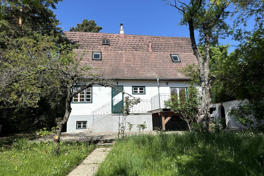 Charmantes Einfamilienhaus mit wunderschönem, großen Garten und Blick zur Burg Liechtenstein! Maria Enzersdorf!, Haus-kauf, 1.299.000,€, 2344 Mödling