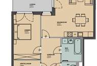 Moderne 2-Zimmer-Wohnung mit Loggia und Fußbodenheizung in 1200 Wien, 73,7 m²!