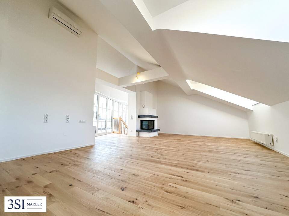 Elegantes Wohnen mit Wellness-Highlight: Dachgeschoßwohnung mit Terrasse und Sauna im 19. Bezirk