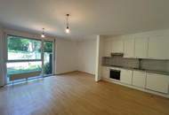 Super geschnittene 2-Zimmer-Wohnung inkl. Terrasse und Garten!