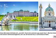 KLIMATISIERTE &amp; RUHIGE Wohnung mit LOGGIA Nähe SCHLOSS BELVEDERE