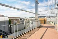 Sonnendurchflutete 2-Zimmer Wohnung im Dachgeschoss + 33 m² Südwest-Dachterrasse!!