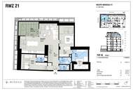 3-Zimmer Erstbezug mit 14 m² Loggia und 39 m² Dachterrasse, direkt am Naschmarkt