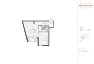 Komfortabler Erstbezug: 2-Zimmer-Wohnung mit sonniger Freifläche