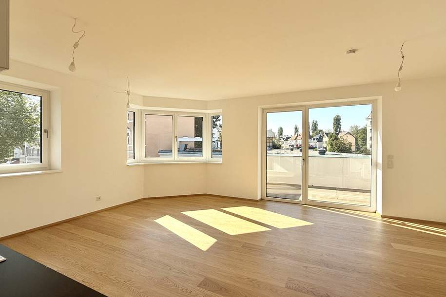 Klagenfurt - Waidmannsdorfer Straße 9. Erstbezug: 4-Zi. Wohnung mit Balkon, Wohnung-miete, 1.861,66,€, 9020 Klagenfurt(Stadt)