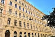 TOPLAGE, BÖRSE-NÄHE, klimatisierte 157 m2 Maisonette mit 18 m2 Terrasse, 4 Zimmer, Küche, Wintergarten, 2 Bäder, Zelinkagasse