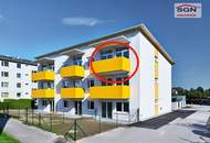 Traumhafte Balkonwohnung mit 3 Zimmern im 2. Liftstock