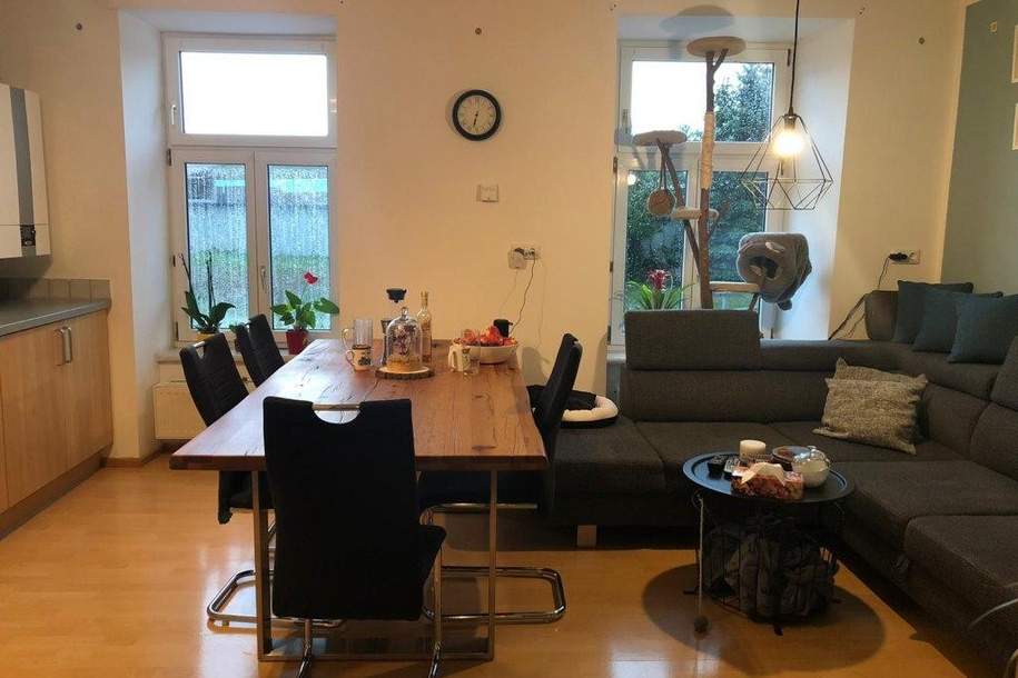 2 Zimmer Wohnung , +19 m² Kellerabteil im EG ,+Gemeinschaftsgarten von 1.270m², Wohnung-miete, 680,01,€, 2170 Mistelbach