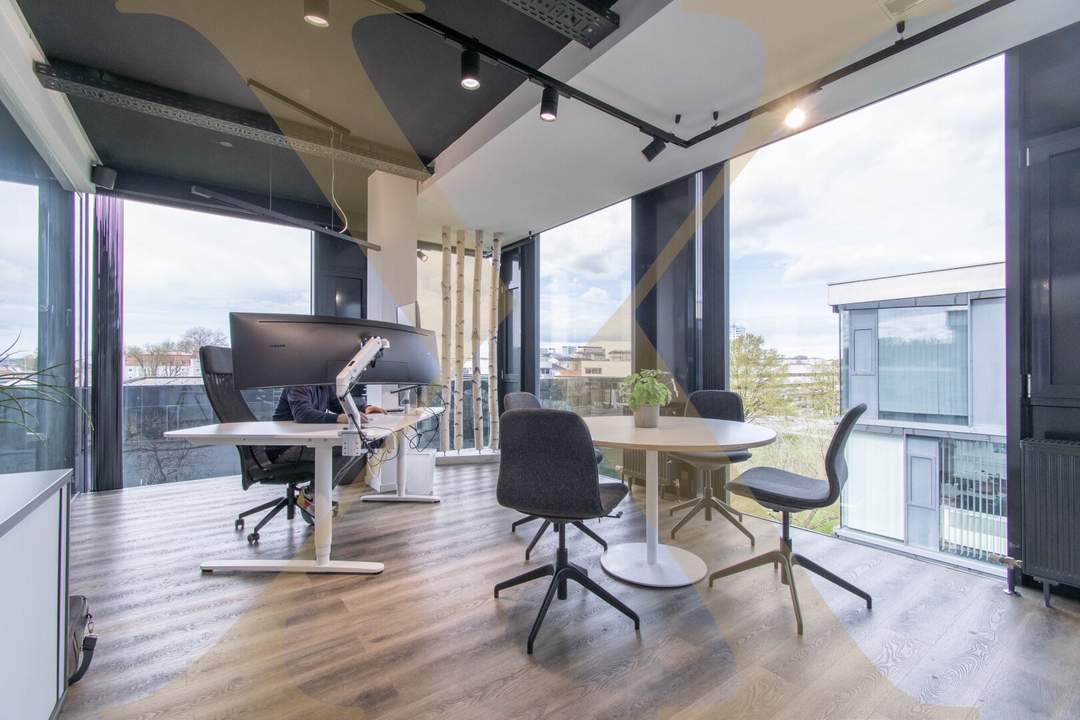 Klimatisierte Bürofläche im WDZ6 mit ausreichend Parkplätzen in Wels zu vermieten!