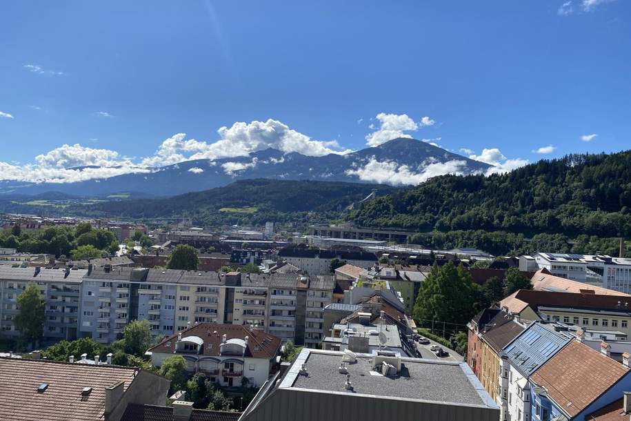 Voll ausgestattete Komfort-Wohnung mit toller Fernsicht -4 Zi, WG-tauglich inkl.TG, Wohnung-kauf, 765.000,€, 6020 Innsbruck-Stadt