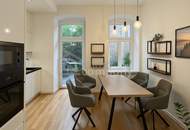 Stilvolle 3 - Zimmer - Wohnung mit Garten und Terrasse - urbanes Wohnen im 2.Bezirk