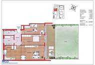 Top Gartenwohnung mit Terrasse & 2 Tiefgaragenplätzen – Wohnen im Grünen, nahe Wien