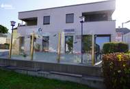 Café im Zentrum von Vitis