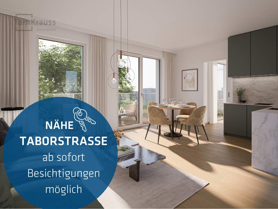 MODERNE 2-ZIMMER WOHNUNG MIT BALKON