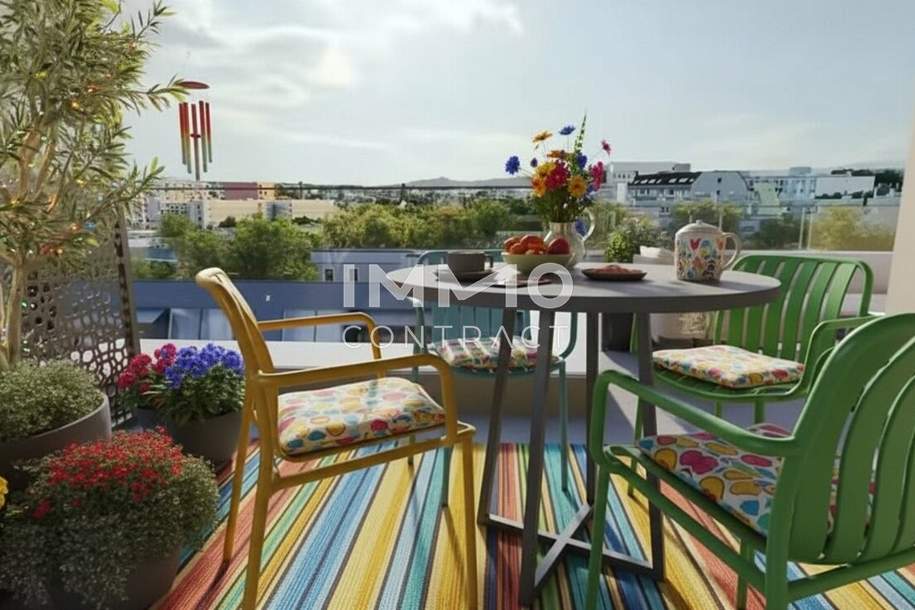 Provisionsfrei! Terrassenwohnung für Anspruchsvolle in nachhaltigem Neubau, Wohnung-kauf, 250.170,€, 1230 Wien 23., Liesing